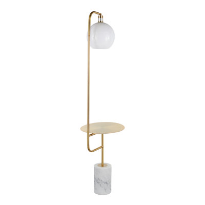 Lampe sur pied symbolique contemporaine / glamour