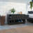 Rectangle 2-Shelf 2-Drawer Storage Bench-471485577