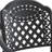 Black Cast Aluminum Patio Dining With Cushions - To Elements, Seats 4 In Strong And ,-26586054