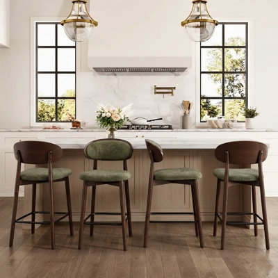 Solid Wood Counter Stool