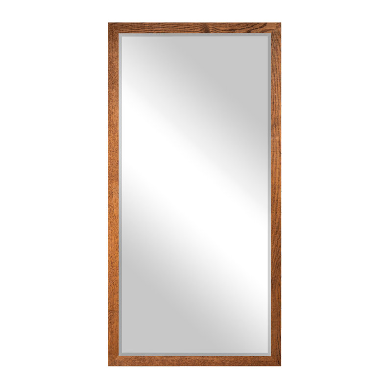 Ozark Hardwood Beveled Mirror 2", Honey