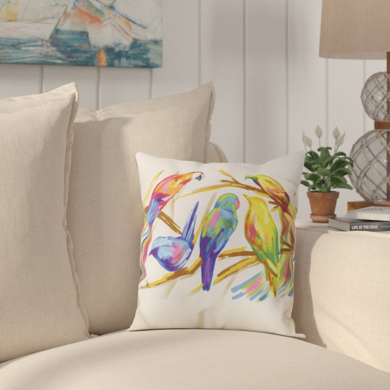  Square Pillow Cover & Insert, 16" H x 16" W