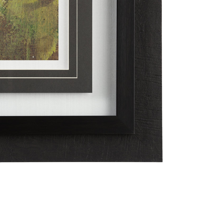 «Out to pasture» par Ethan Harper, reproduction d'art encadrée sous verre, Out to Pasture I