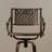 Almira Metal Outdoor 29.5'' Bar Stool with Cushion