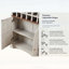 Armoire à vin arquée en bois avec support à vin amovible, surface en bois aggloméré anti-rayures, tablettes réglables et conception anti-basculement pour le salon et la salle à manger-1961005887