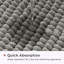 Neance Rectangle Non-Slip Bath Mat Chenille doormat -836140062-836004767