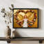 «Black», encadré noir, ange ailé, art mural mosaïque, impressions de style mosaïque-44160361