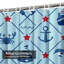 Rideau de douche imperméable à l'eau avec 12 crochets SailorBoy-1887336889