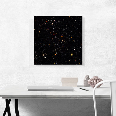 «Original Nasa Hubble Telescope Ultra Deep Field Space», reproduction de photo sur toile tendue