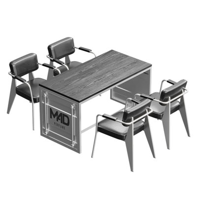 Ensemble de salle à manger rectangulaire L 55,2 po x l 27,6 po Katrisa