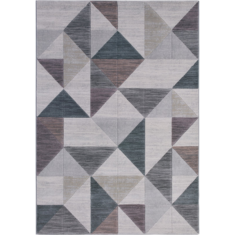 Nasir Geometric Hand Woven Area Rug, Rectangle 330 x 240cm