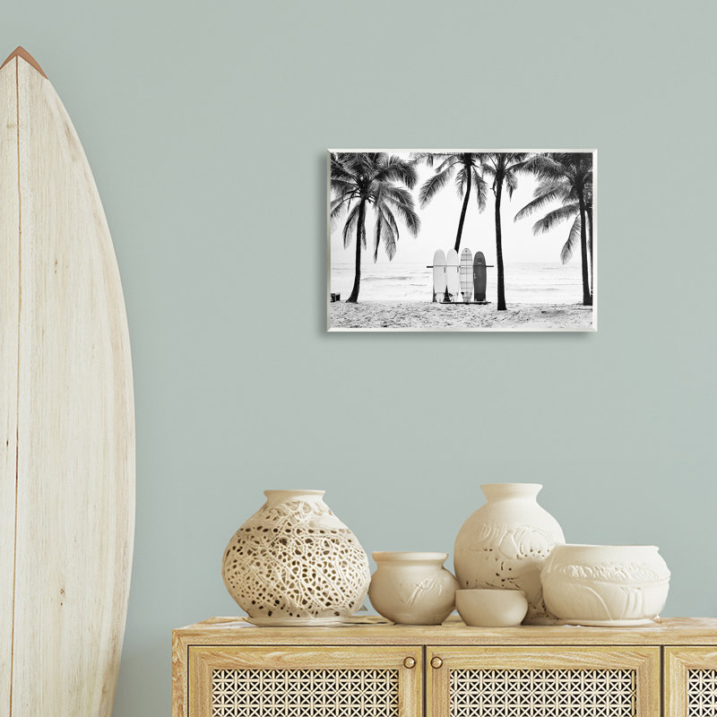 «Cented Surf Boards View», art mural par Sissi et Seb, H 13 po x l 19 po