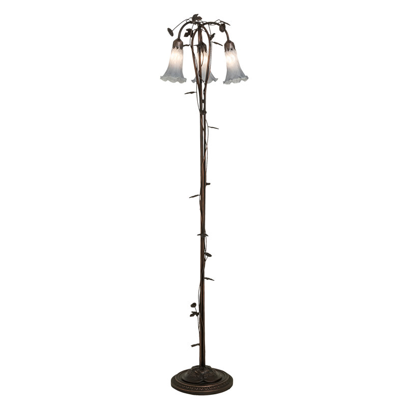 Pond Lily Tree Floor Lamp