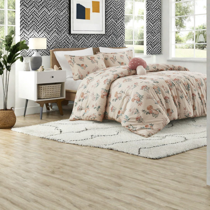 Ensembles de literie en microfibre douce, style grand champignon pour la maison