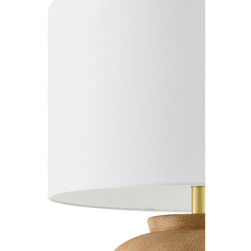 Lampe de table Lexcie, Brun