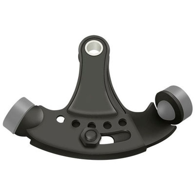Butoir à charnière Deltana HPA69U10B, monté sur charnière, réglable en bronze huilé