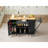Prow Kitchen Island with Drawer, Adjustable Shelves & Trash Can-1054343676