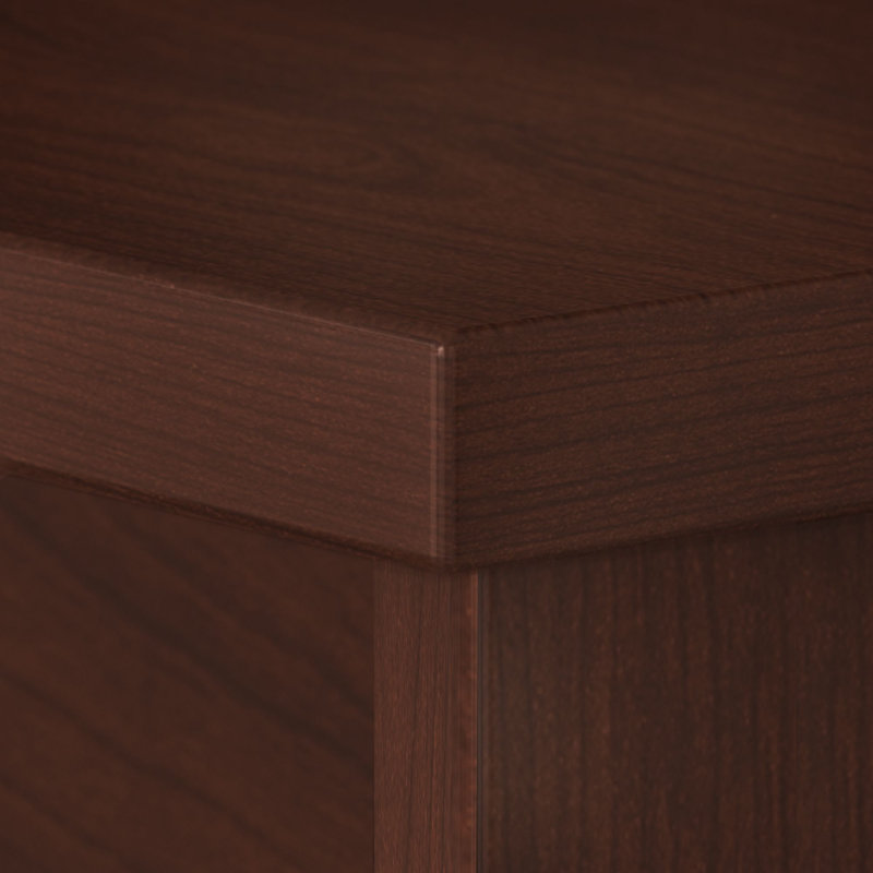 Studio C Computer Desk, 29.84" H x 59.45" W x 29.37" D, Brown