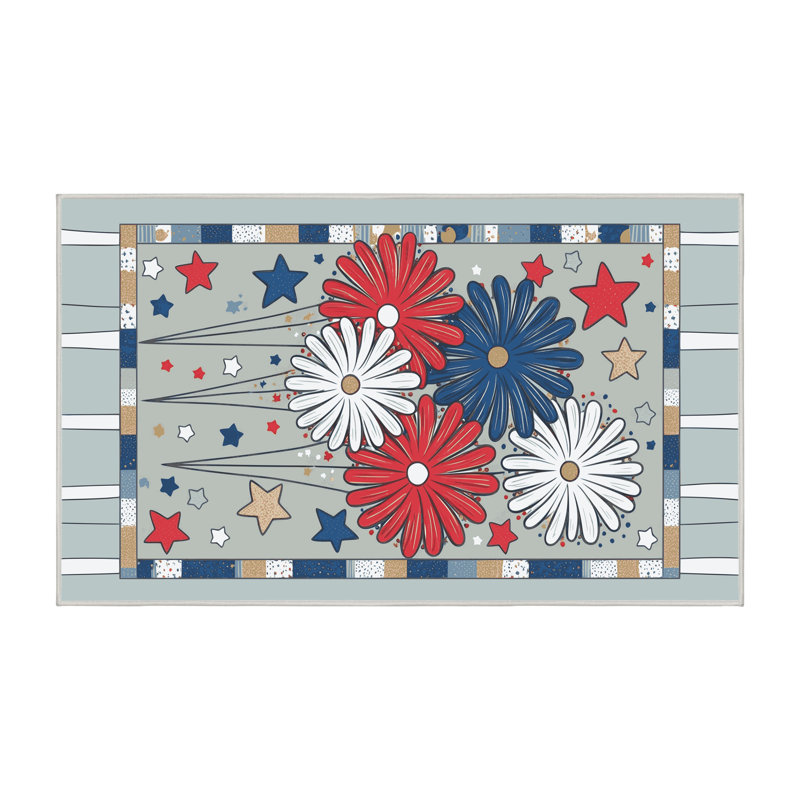 Tapis d'été Holiday The Aisle®, Rectangulaire 8 pi x 12 pi