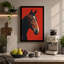 Noble Steed Portrait Modern - Wrapped Canvas-480252827-480252902