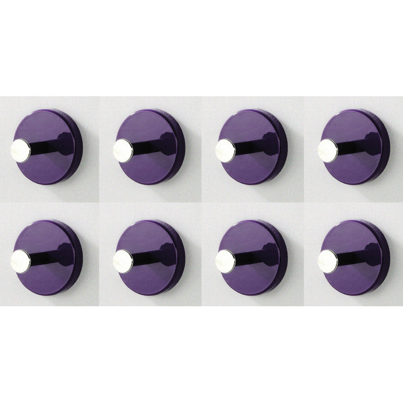 Welles Wall Hook, Blackberry high gloss
