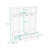 3-in-1 Hall Tree with 8 Hooks, Storage Shelves and Bench-2139192455