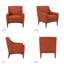 Fauteuil Arshanti avec pieds en bois massif-76353537