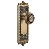 Grandeur Windsor Plate Privacy with Parthenon Door Knob