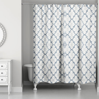 Alondria Geometric Shower Curtain