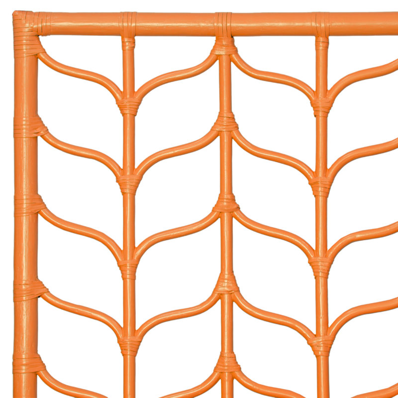 Ivy Headboard, Citrus Orange, Twin Extra Long