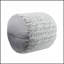 Repose-pieds cylindrique en tissu de chenille avec repose-pieds, repose-pieds, repose-pieds antidérapant, fauteuil à billes, repose-pieds 1 pièce