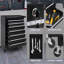 Boîte à outils roulante 7 tiroirs et 6 tiroirs, boîte à outils de rangement portable avec roulettes-561659015