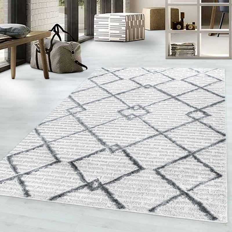Allemans Geometric Area Rug, Rectangle 160 x 230cm