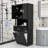 Fougeres Modern Wood Freestanding Bathroom Cabinet with Integrated Laundry Basket and Ample Compartments-1771839194