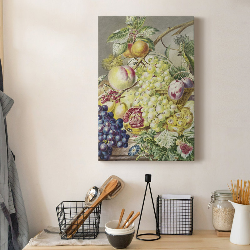 Fruitstuk - impression sur toile tendue, H 12 po x l 8 po x P 1 po