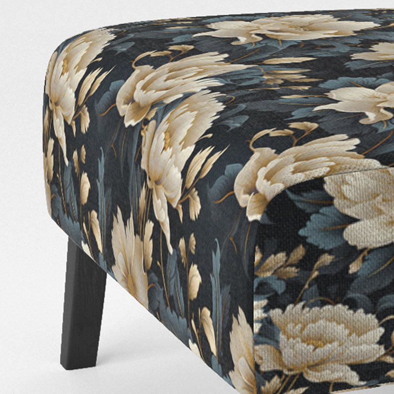 Fauteuil de chambre Timeless Beige Peony Sophistication I