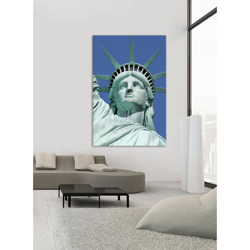 Reproduction d’art sur toile tendue "statue de la liberté 3" par Lillis Werder