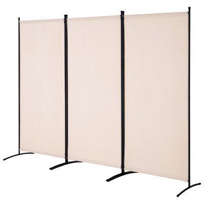 Paravent, paravent à 4 panneaux, écran d'intimité pliant et paravent de séparation portatif pour la séparation de pièce, cloisons autoportantes pour bureau, chambre à coucher, salon