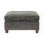 Repose-pieds confortable en chenille pour le salon