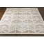 Tapis beige / gris noué à la main Kidus-831045070