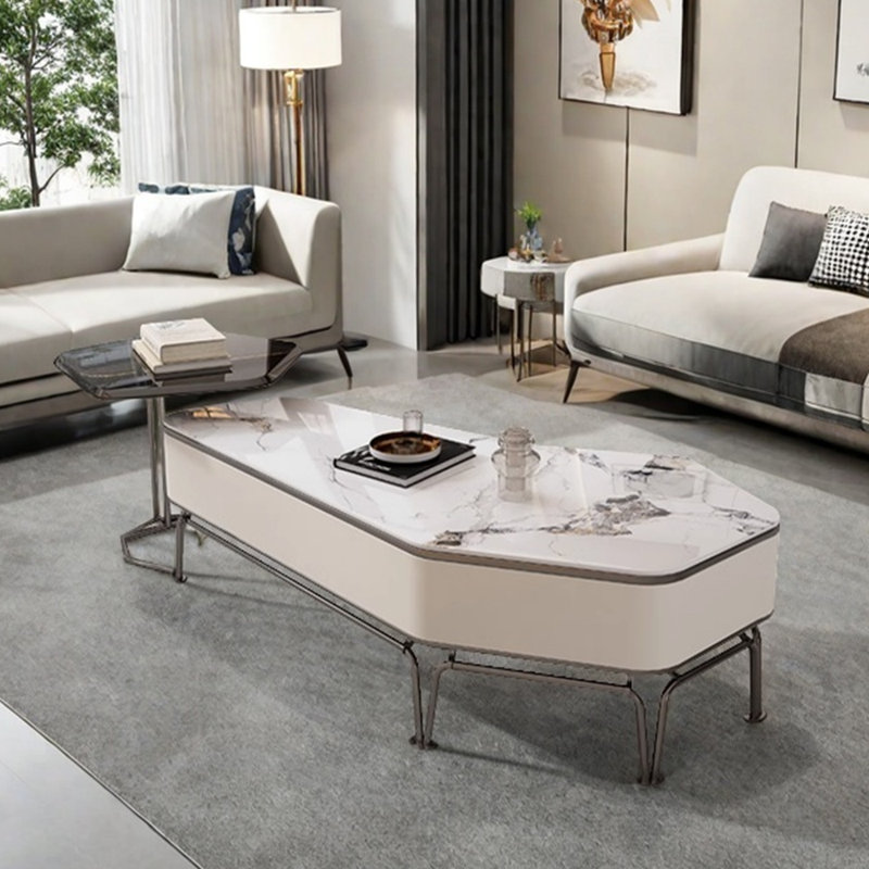 Alien personality design sense coffee table, 15.74" H x 51.18" L x 27.55" W