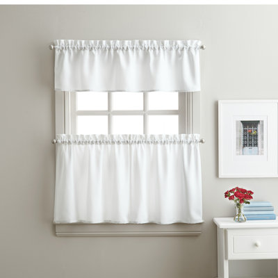 Quiroz Tailored Kitchen Curtain