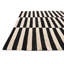 Tapis noir et blanc Noor
