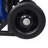 Commercial Sewer Snake Drill Drain Auger Cleaner Cable 60-Feet Long 1/2" (4)-Cutter Set & Foot Switch With Wheel
