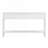 Wood Console Table with two Different Size Drawers, Bottom Shelf-1593295831