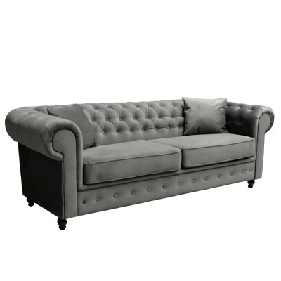 Frances 3 Seater Velvet Sofa