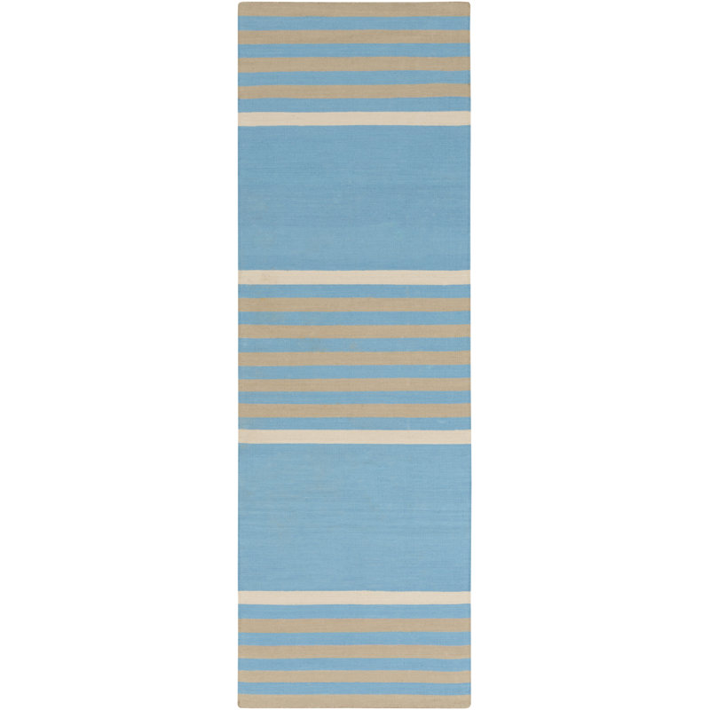 Antanė Cotton Geometric Indoor Rug, Runner 2'6" x 8'