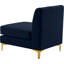 Fauteuil en velours Enson-1890357908