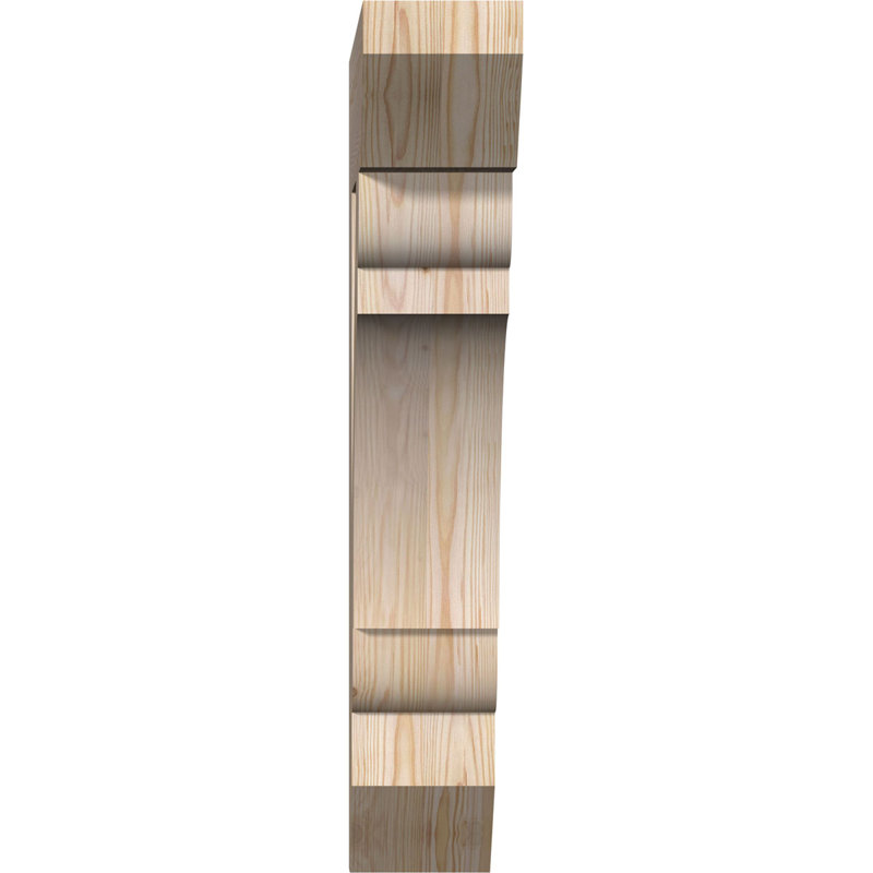 Support à lattes l 5 5 po x P 24 po x H 32 po, sapin Douglas, Douglas (lisse), H 32 po x l 5,5 po x P 24 po