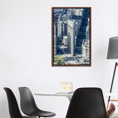 Flatiron From Above 1 Piece Wall Art on Canvas